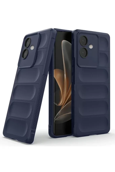 Newface Oppo A3 Kılıf Optimum Silikon - Lacivert ürün görseli 1