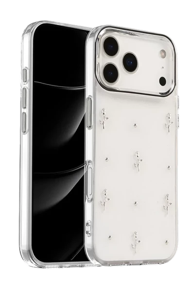 Newface Apple iPhone 17 Pro Fiyonk Desenli Kapak - Desen 4 ürün görseli 1