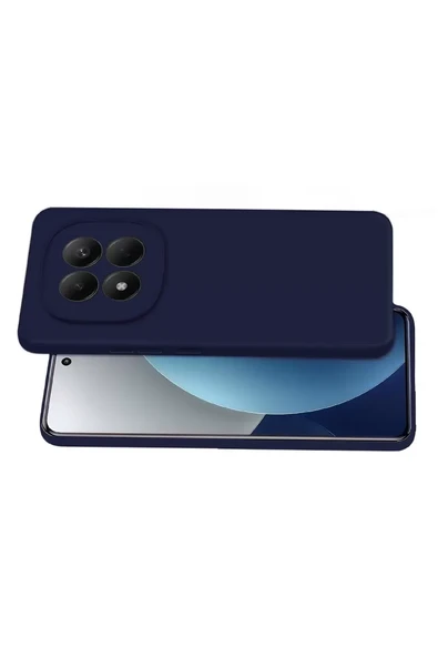 Newface Xiaomi Redmi Note 15 Pro 5G First Silikon - Lacivert - Resim 3