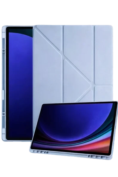 Newface Samsung Galaxy X730 Tab S11 Kalemlikli Mars Tablet Kılıfı - Mavi ürün görseli 1