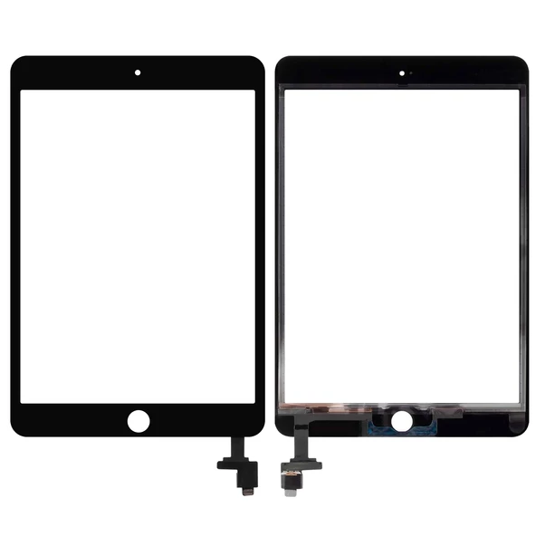 iPad Mini 3 Dokunmatik (A1599-A1600) Ön Cam Orj - Siyah ürün görseli 1