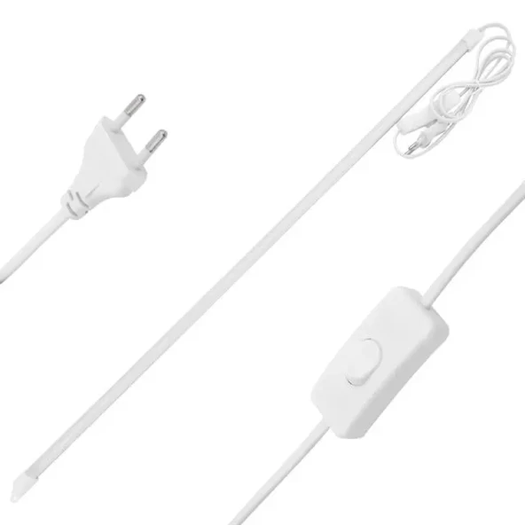 220V-12W Anahtarlı 80-90 Lümen 72 Led 60 Cm Beyaz Kasa Seyyar Çubuk Led Pwr-6929 ürün görseli 1