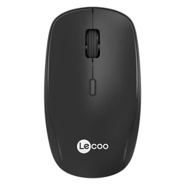 Lecoo Ws203 2400 Dpı 4 Tuşlu Kablosuz Mouse Siyah ürün görseli 1