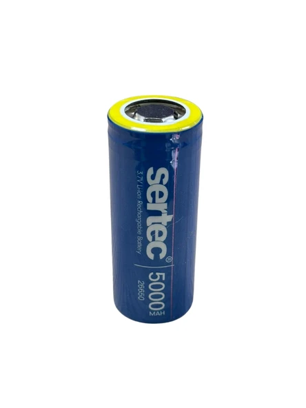 Icr26650 Li-Ion 3.7V 5000Mah 3C Şarjlı Pil ürün görseli 1