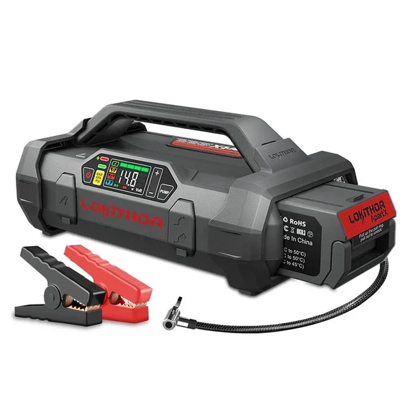 Lokithor Apartx1500 12V 1500Amp Li-Polimer Akıllı Akü + Pompa + + Led Lamba ürün görseli 1