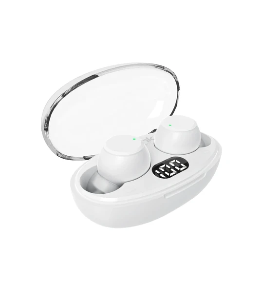 Linktech Dot1 Çevre Dostu Bluetooth Kulaklık Beyaz - Resim 2