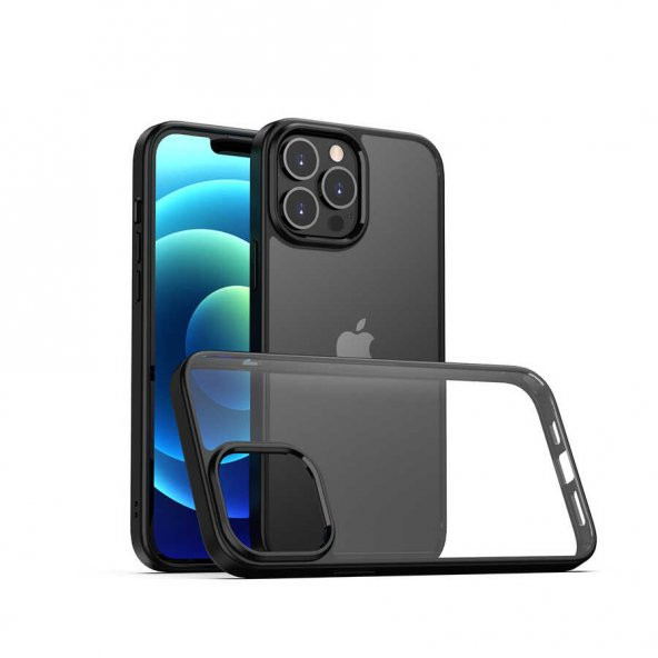 iPhone 13 Pro Max Kılıf Yükseltilmiş Kenar Korumalı Silikon ürün görseli 1