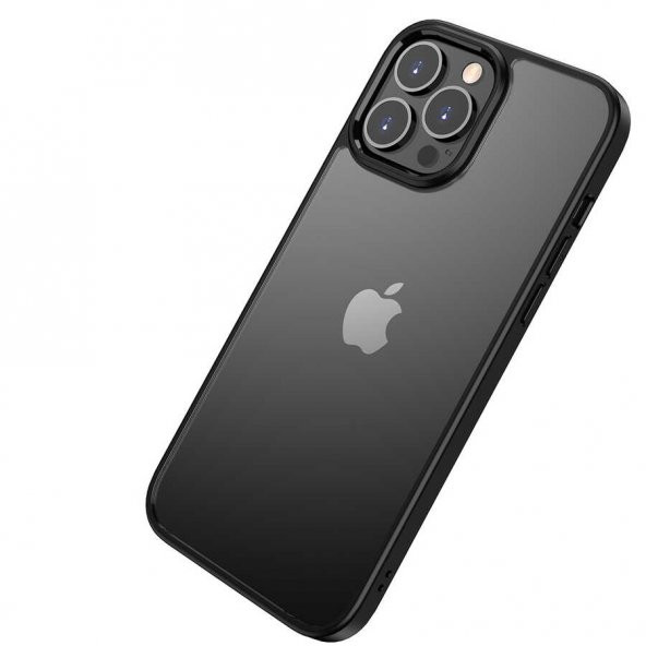 iPhone 13 Pro Max Kılıf Yükseltilmiş Kenar Korumalı Silikon - Resim 9
