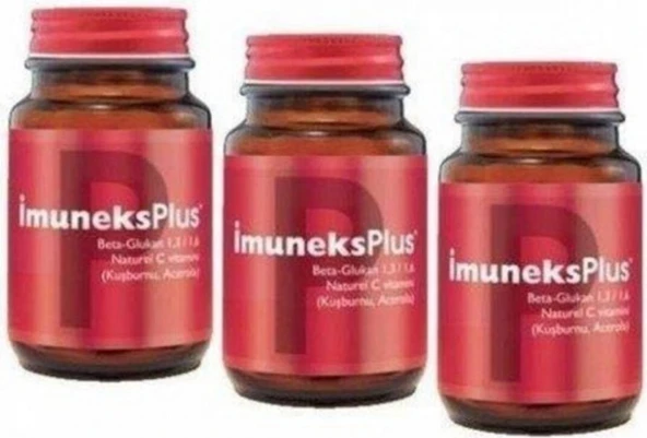 Imuneks Plus 30 Kapsül 3 Adet ürün görseli 1