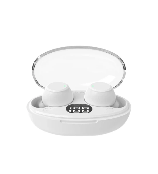 Linktech Dot1 Çevre Dostu Bluetooth Kulaklık Beyaz - Resim 4