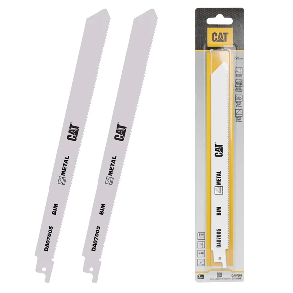 Cat Da07005 228Mm 2 Parça Profesyonel Metal/Çivili Ahşap Kesme Tilki Kuyruğu Testere Ucu ürün görseli 1