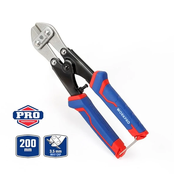 Workpro Wp216001 200Mm Profesyonel Tel Kesme Makası ürün görseli 1