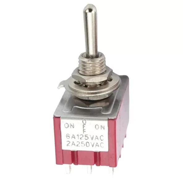 Ic-148D On-Off-On Ø6Mm Mts-403 12P Toggle Switch ürün görseli 1