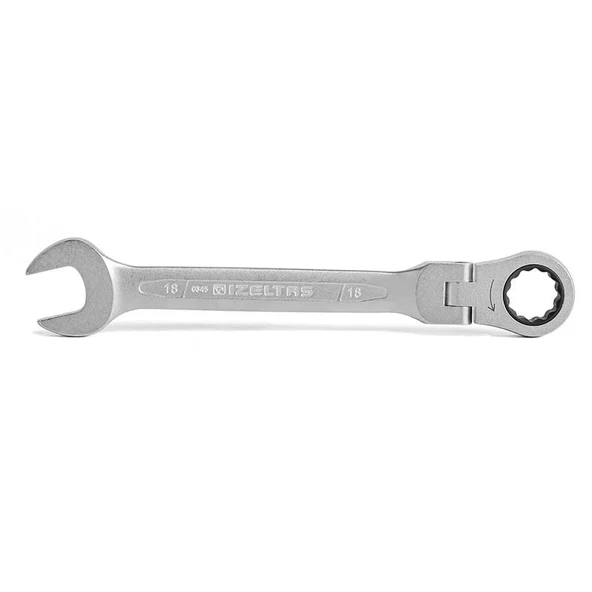 İzeltaş 0345020013 Mafsallı Cırcır Kombine Anahtar 13 Mm ürün görseli 1