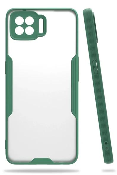 Newface Oppo A73 Kılıf Platin Silikon - Yeşil ürün görseli 1