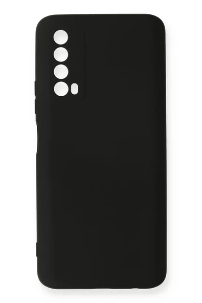 Newface Huawei P Smart 2021 Kılıf Nano içi Kadife Silikon - Siyah ürün görseli 1
