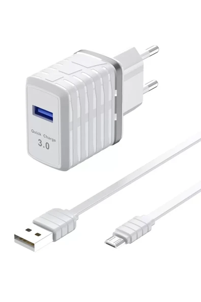 Newface C32Q 3.0 Quick Micro USB Seyahat Şarj Cihazı ürün görseli 1