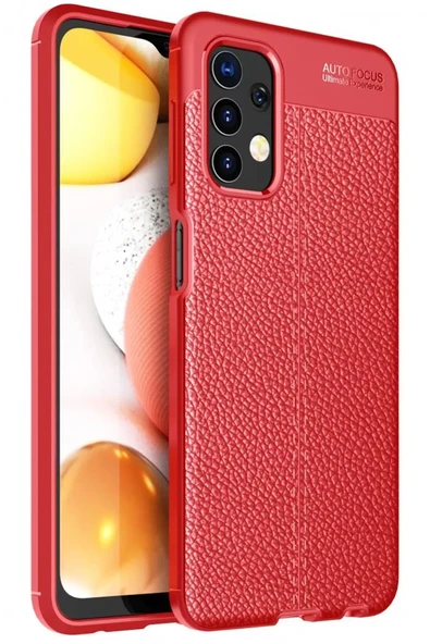 Newface Samsung Galaxy A32 Kılıf Auto Focus Kapak - Kırmızı ürün görseli 1