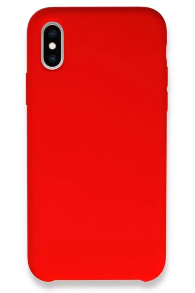 Newface Apple iPhone X Kılıf Lansman Legant Silikon - Kırmızı ürün görseli 1