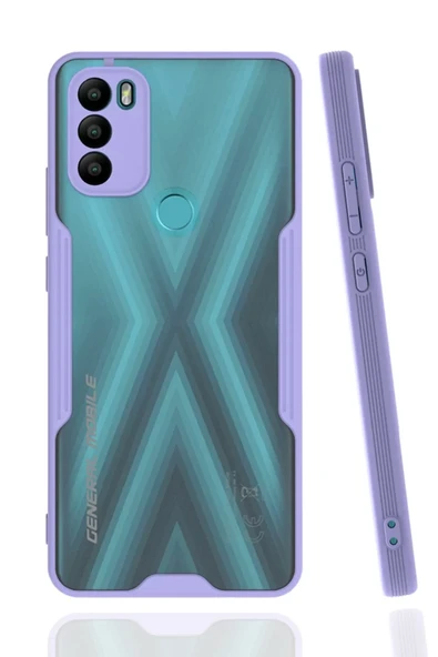 Newface General Mobile GM 21 Plus Kılıf Platin Silikon - Lila ürün görseli 1