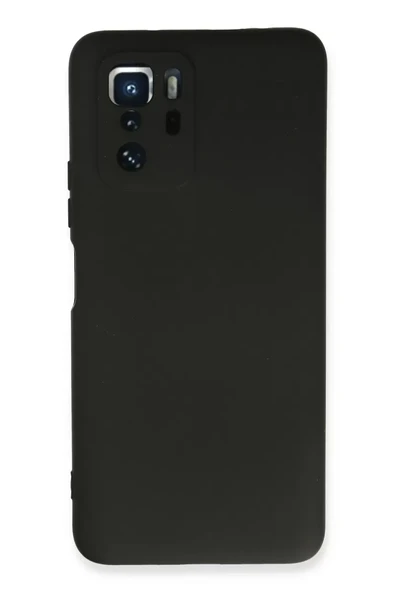 Newface Xiaomi Poco X3 GT Kılıf Nano içi Kadife Silikon - Siyah ürün görseli 1