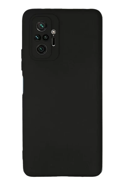 Newface Xiaomi Redmi Note 10 Pro Kılıf First Silikon - Siyah ürün görseli 1