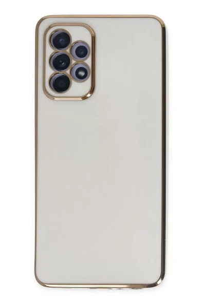 Newface Samsung Galaxy A52 Kılıf Volet Silikon - Beyaz ürün görseli 1