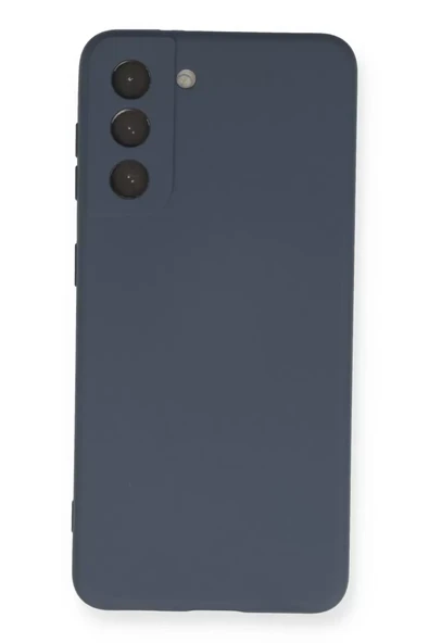 Newface Samsung Galaxy S21 Kılıf Nano içi Kadife Silikon - Gri ürün görseli 1