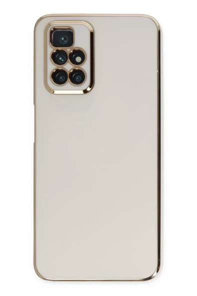 Newface Xiaomi Redmi 10 2022 Kılıf Volet Silikon - Beyaz ürün görseli 1