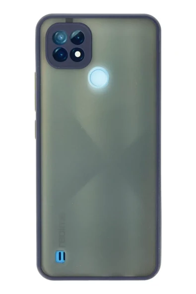 Newface Realme C21 Kılıf Montreal Silikon Kapak - Lacivert ürün görseli 1