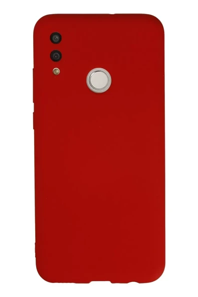 Newface Huawei P Smart 2019 Kılıf Nano içi Kadife Silikon - Kırmızı ürün görseli 1