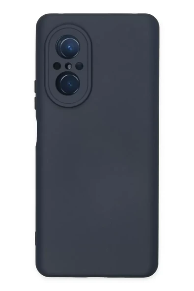 Newface Huawei Nova 9 SE Kılıf Nano içi Kadife Silikon - Lacivert ürün görseli 1