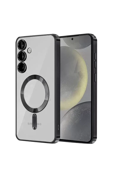 Newface Samsung Galaxy S23 Kılıf Kross Magneticsafe Kapak - Siyah ürün görseli 1