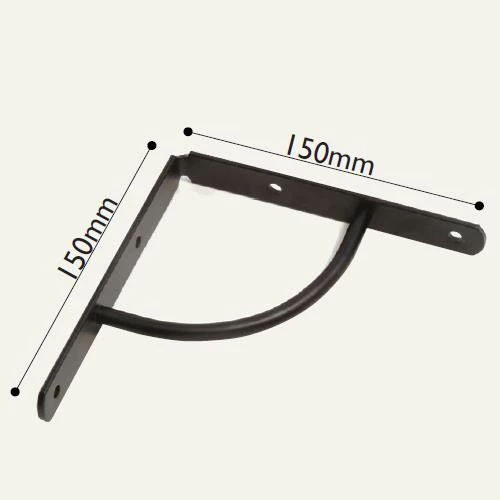 Gürçay Raf Ayağı Metal 15cm (2 Adet) - Resim 3
