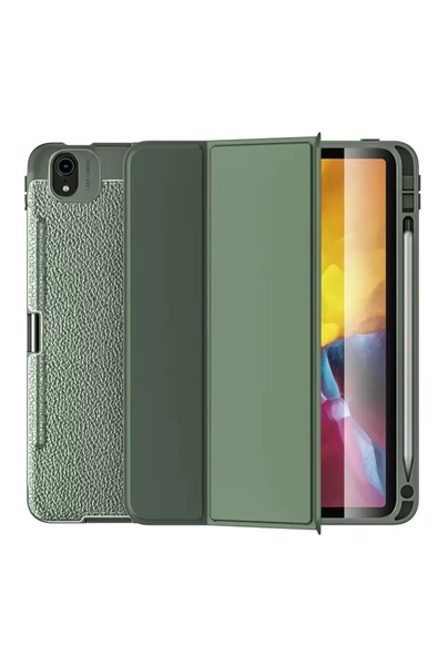 Newface Apple iPad Air 4 10.9 Kılıf Tablet Focus Silikon - Yeşil ürün görseli 1