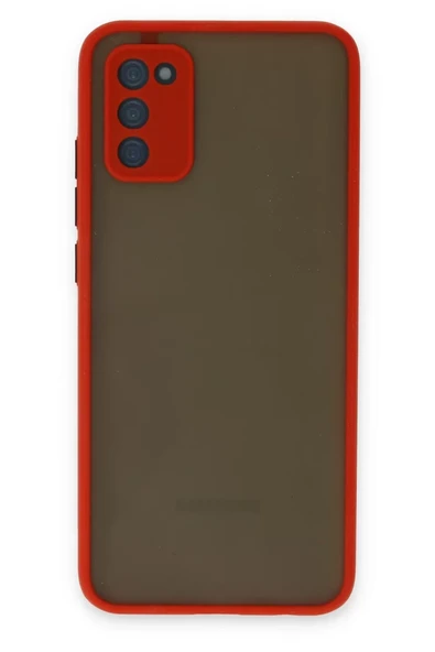 Newface Samsung Galaxy S20 FE Kılıf Montreal Silikon Kapak - Kırmızı ürün görseli 1