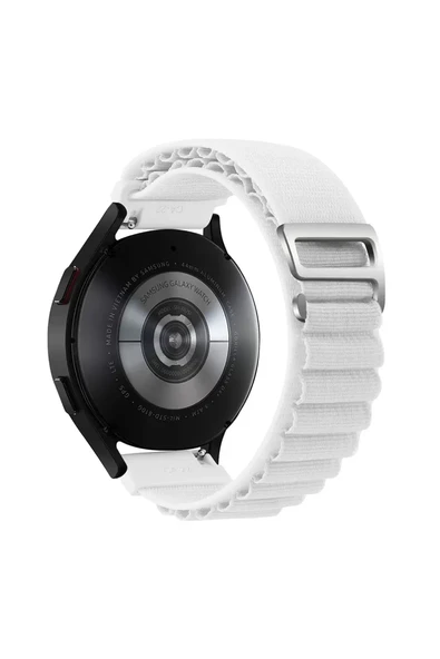 Newface Watch 20mm KR410 Kumaş Kordon - Beyaz - Resim 2