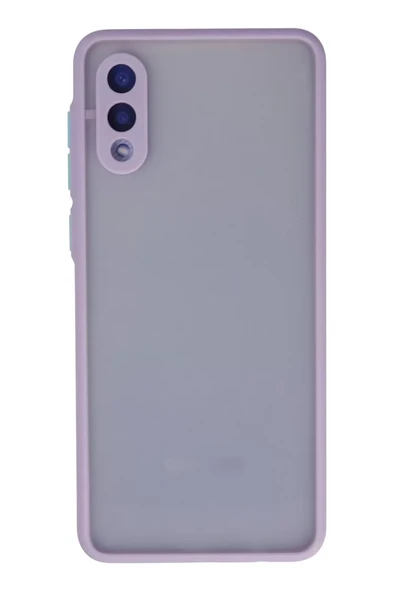 Newface Samsung Galaxy A02 Kılıf Montreal Silikon Kapak - Mor ürün görseli 1