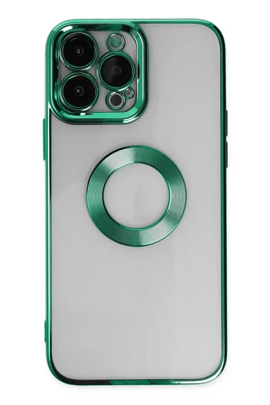 Newface Apple iPhone 14 Pro Kılıf Slot Silikon - Köknar Yeşili ürün görseli 1