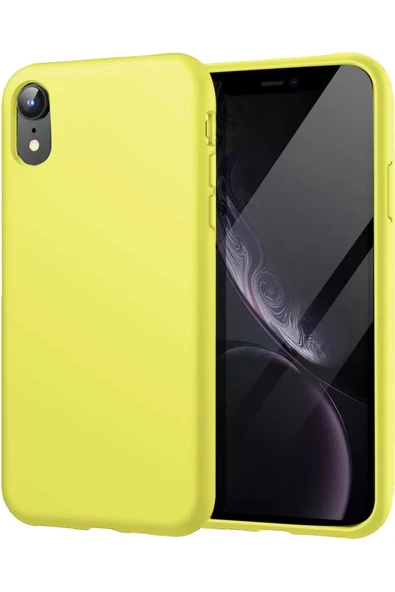 Newface Apple iPhone XR Kılıf First Silikon - Parlak Yeşil ürün görseli 1