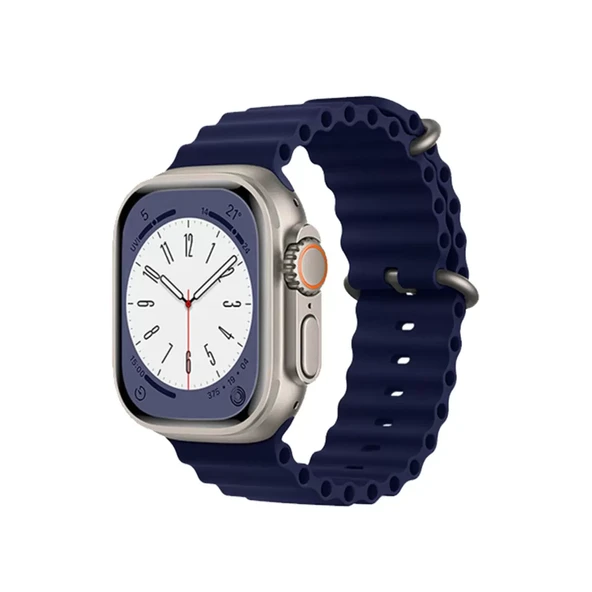 Newface Apple Watch 42mm Ocean Kordon - Mavi - Resim 3