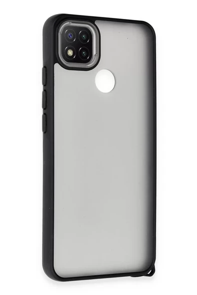 Newface Xiaomi Redmi 9C Kılıf Elegant Kapak - Siyah ürün görseli 1