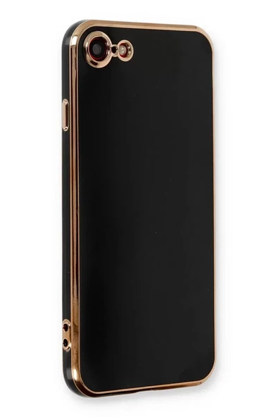 Newface Apple iPhone 7 Kılıf Volet Silikon - Siyah ürün görseli 1