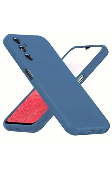 Newface Samsung Galaxy A34 5G Kılıf First Silikon - Mavi ürün görseli 1