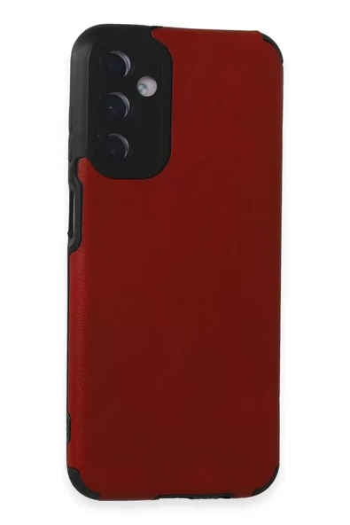Newface Samsung Galaxy M14 5G Kılıf Loop Deri Silikon - Kırmızı ürün görseli 1