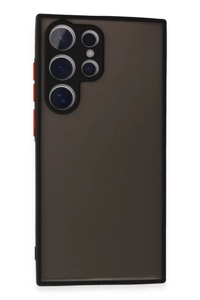 Newface Samsung Galaxy S24 Ultra Kılıf Montreal Silikon Kapak - Siyah ürün görseli 1