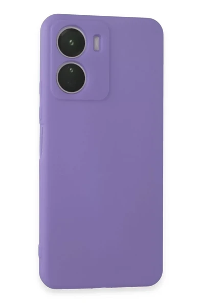 Newface Vivo Y16 Kılıf First Silikon - Lila ürün görseli 1