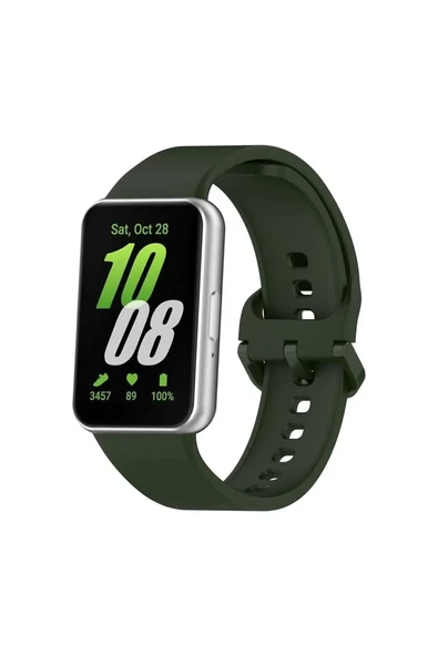 Newface Samsung Galaxy Fit 3 Klasik Kordon - Haki Yeşil ürün görseli 1