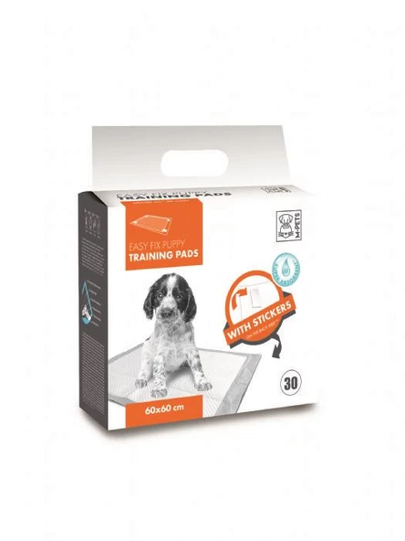 10163201 M-PETS YAPIŞKANLI KÖPEK ÇİŞ EĞİTİM PEDİ 60X60CM 30LU ürün görseli 1