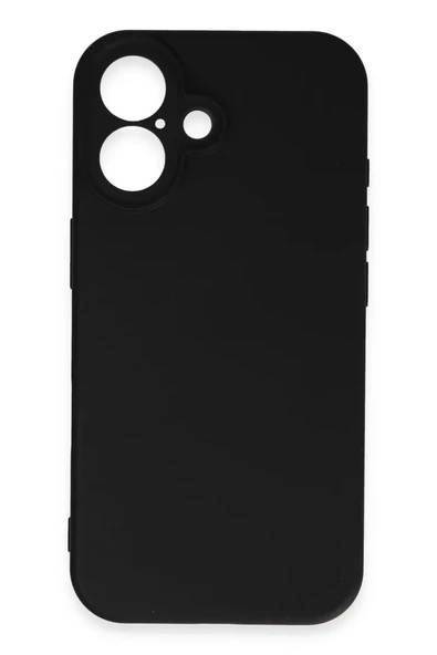 Newface Apple iPhone 16 Kılıf First Silikon - Siyah - Resim 2